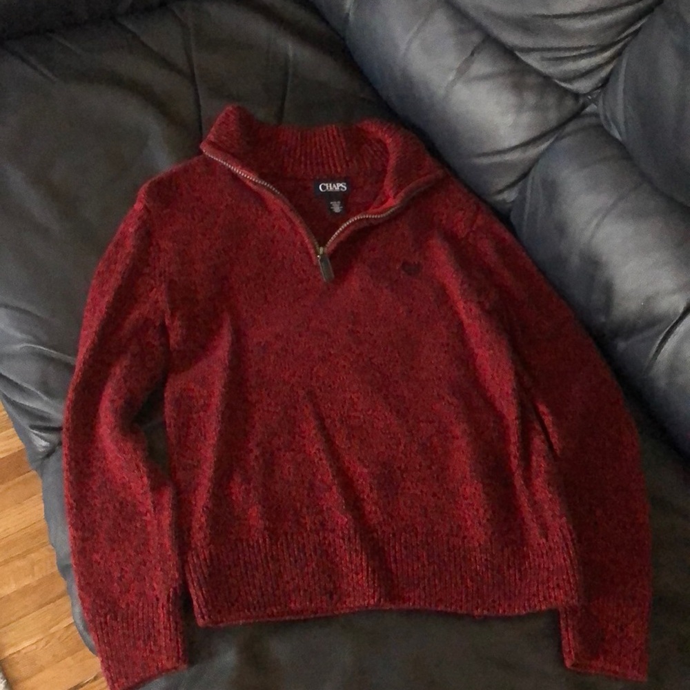 Child’s Chaps red/black sweater